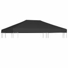 vidaXL Gazebo Top Cover 1 oz/ftÂ² 13.1'x9.8' Gray