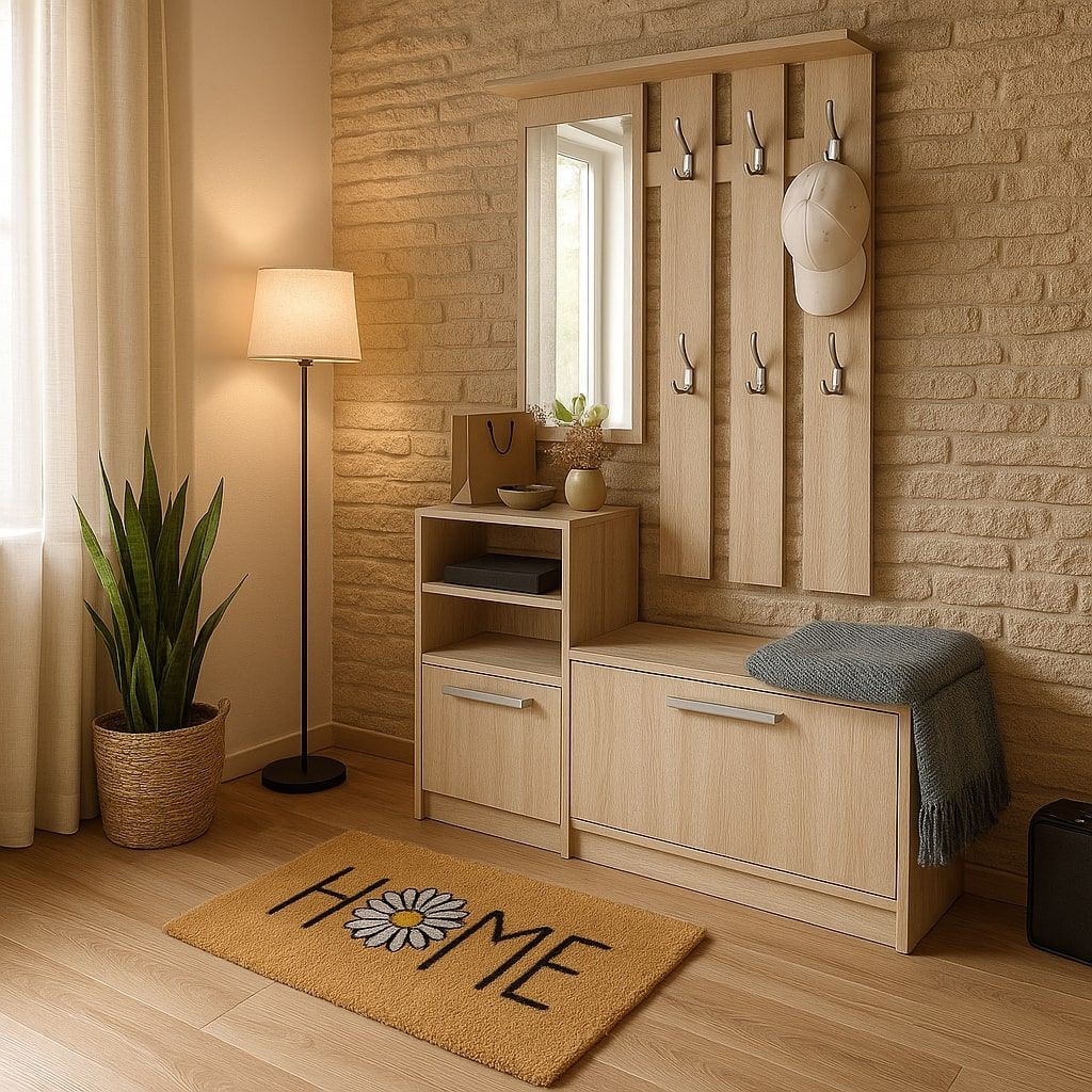 Spring vestibule elegance