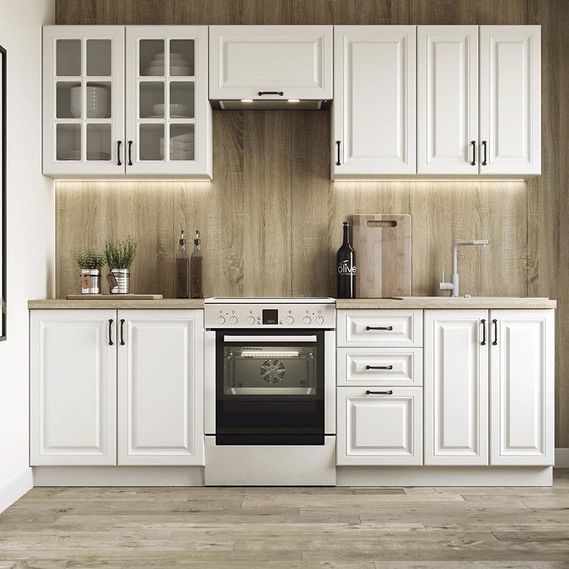 Kitchen Elizabeth 240 zb 28mm white/kor white