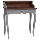 vidaXL Writing Desk Solid Mahogany Wood 31.5"x15.7"x36.2"