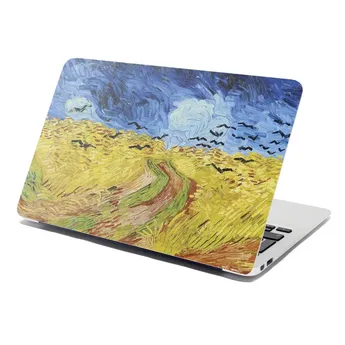 Sablio Samolepka na notebook Pšeničné pole s vránami - Vincent van Gogh - 29x20 cm