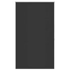 vidaXL Roller blind blackout 33.2x68.9" Fabric Width 31.5 " black