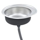 vidaXL Kitchen Sink with Strainer Stainless Steel