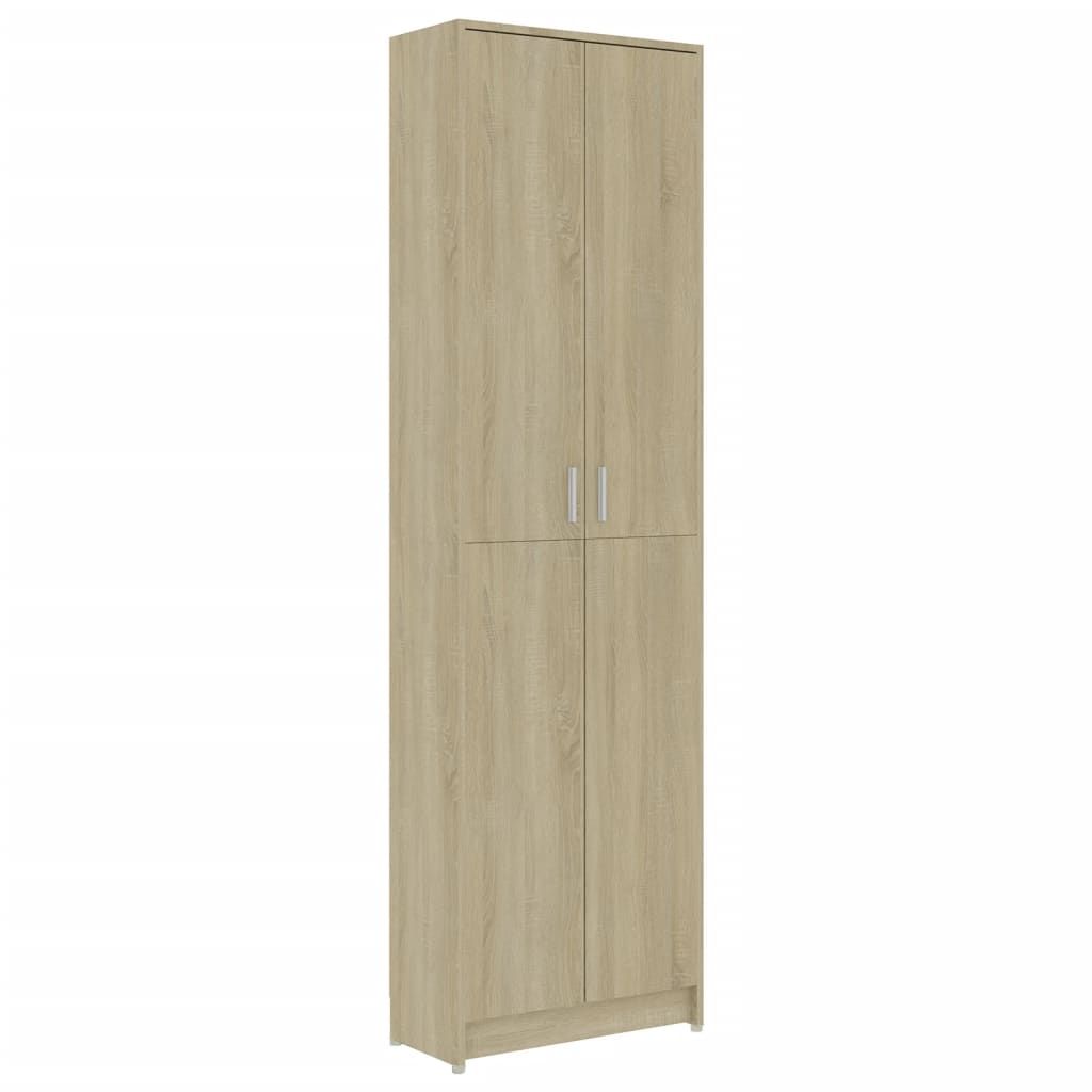 vidaXL Hallway Wardrobe Sonoma Oak 55x25x189 cm Engineered Wood