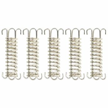 vidaXL Spring Locks for Sunshade Sail 5 pcs Stainless Steel