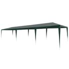 vidaXL Party Tent PE Green 9.8'x29.5'