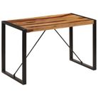 vidaXL Dining Table 47.2"x23.6"x29.9" Solid Acacia Wood