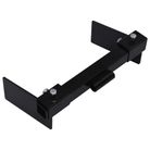 vidaXL Snow Plow Adapter for Lawn Mower Black