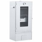 vidaXL BBQ Oven Smoker with 2.2 lb Wood Chips 17.5"x11.4"x32.7"