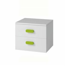 KONDELA Svend Type 22 bedside table white