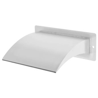 vidaXL Pool Fountain Stainless Steel 30x9x26 cm Silver