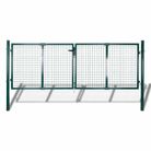 vidaXL Garden Mesh Gate Fence Door Wall Grille 118.1x29.5"