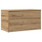 vidaXL Storage Chest Artisan Oak 84x42x46 cm Engineered Wood