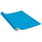 vidaXL Self-adhesive Furniture Film Azure 196.9"x35.4" PVC