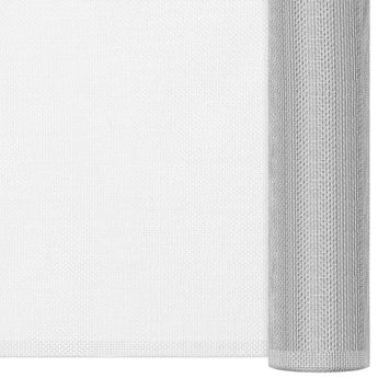 vidaXL Mesh Screen Aluminium 44.1x196.9" Silver