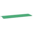 vidaXL Garden Bench Cushion Green 70.9"x19.7"x1.2" Oxford Fabric