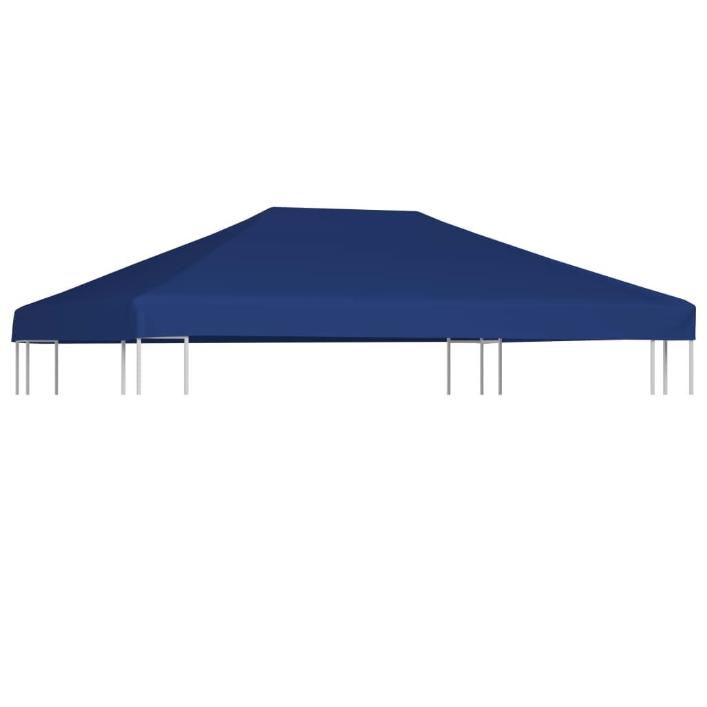 vidaXL Gazebo Top Cover 1 oz/ftÂ² 13.1'x9.8' Blue