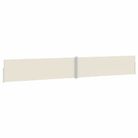 vidaXL Patio Retractable Side Awning 66.9"x472.4" Cream