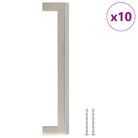 vidaXL Cabinet Handles 10 pcs Silver 160 mm Stainless Steel