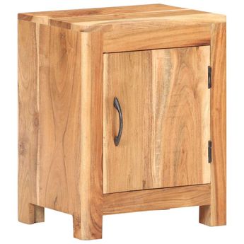 vidaXL Bedside Cabinet 40x30x50 cm Solid Acacia Wood