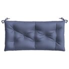 vidaXL Garden Bench Cushion Navy Blue 100x50x7cm Oxford Fabric