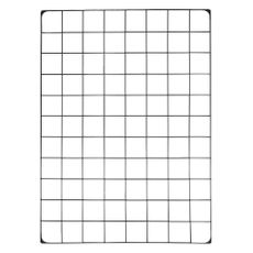 Set of 2 black Reminder notice boards, 50 × 70 cm