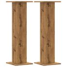 vidaXL Plant Stands 2 pcs Artisian Oak 30x30x95 cm Engineered Wood