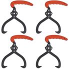 4 pcs Log Tongs with PVC Handle