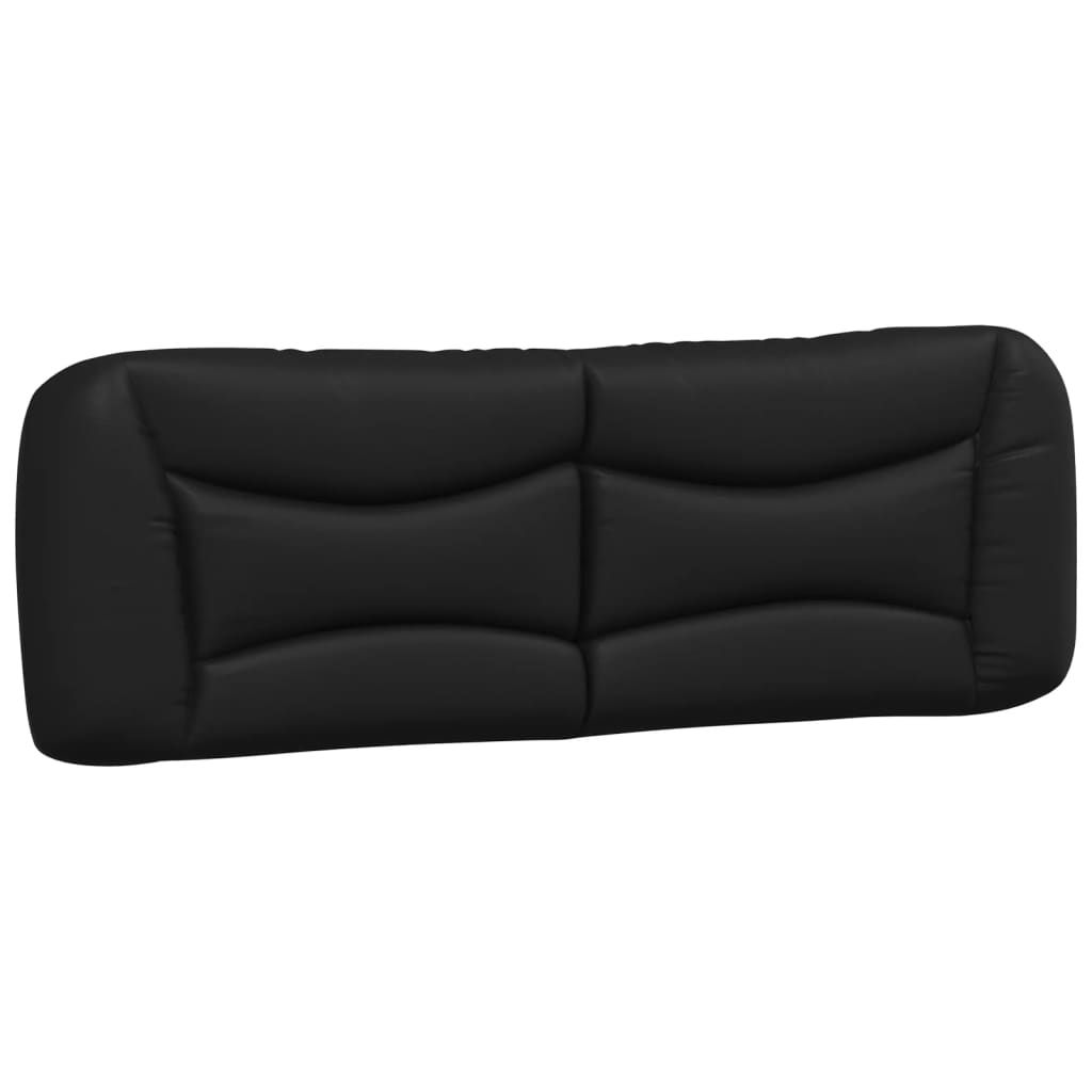 vidaXL Headboard Cushion "Hvar" Black 59.8" Faux Leather