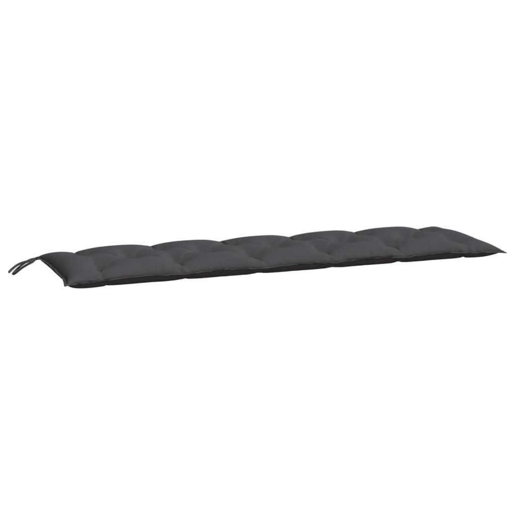 vidaXL Garden Bench Cushion Anthracite 70.9"x19.7"x2.8" Oxford Fabric