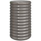 vidaXL Garden Planter Galvanised Steel 40x40x68 cm Grey