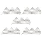 vidaXL Garden Trellis Fences 5 pcs 170x75 cm Willow