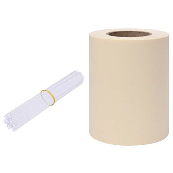 vidaXL Garden Privacy Screen PVC 35x0.19 m Cream