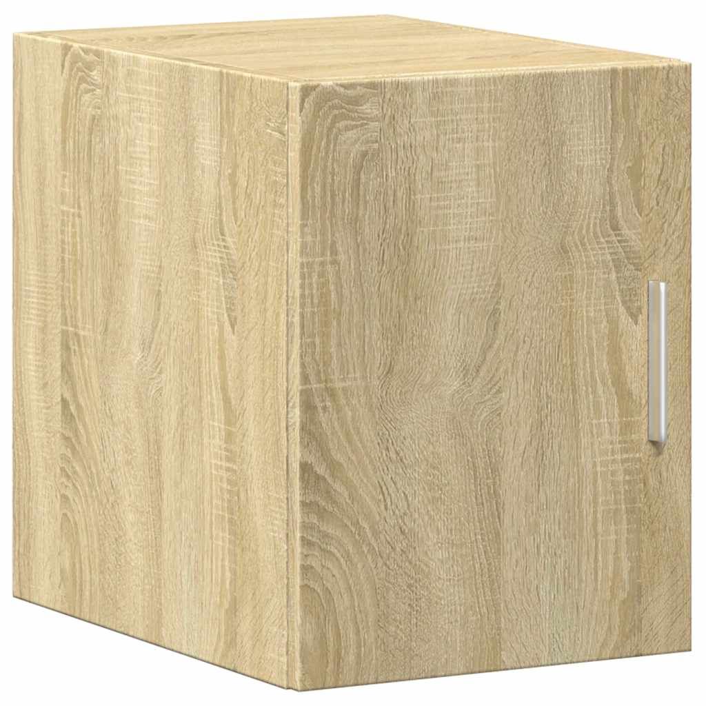 vidaXL Wall Cabinet Sonoma Oak 30x42.5x40 cm Engineered Wood