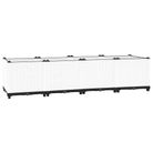 vidaXL Raised Bed 63"x15.7"x15" Polypropylene