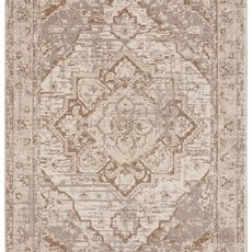 Hanse Home, Rug Terrain 105597 Sand Cream Brown, 120x170, brown, living room