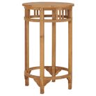vidaXL Bar Table Ã 23.6" Solid Wood Teak