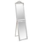 vidaXL Free-Standing Mirror Silver 45x180 cm