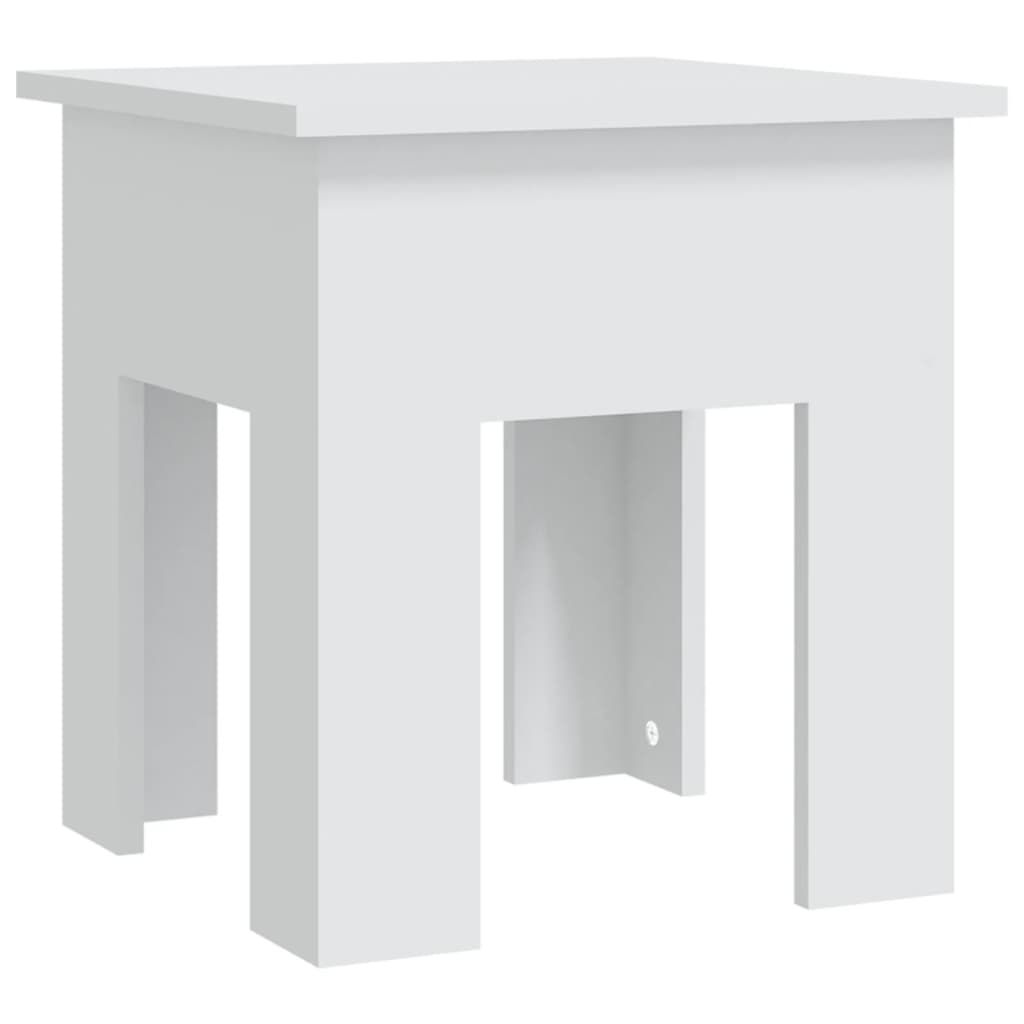 vidaXL Coffee Table White 40x40x42 cm Engineered Wood