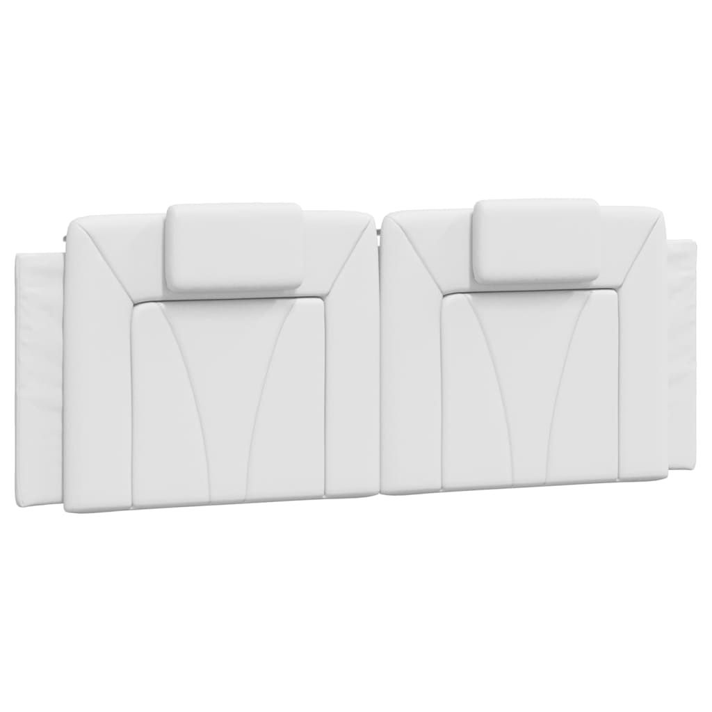 vidaXL Headboard Cushion "Viana" White 59.8" Faux Leather