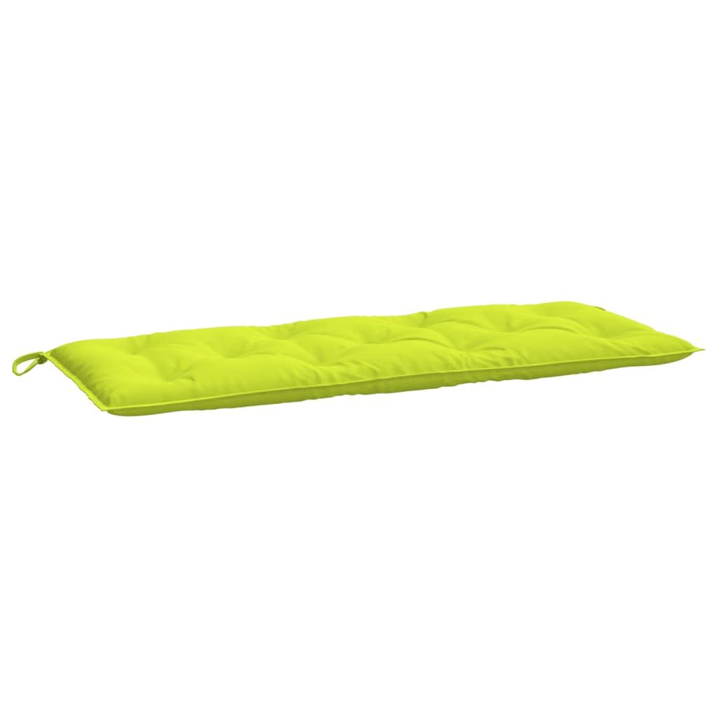 vidaXL Garden Bench Cushion Bright Green 120x50x7cm Oxford Fabric