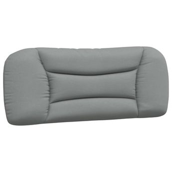 vidaXL Headboard Cushion "Hvar" Light Gray 39.4" Fabric