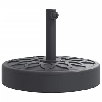 vidaXL Parasol Base for Ã1.5"/1.9" Poles 55.1 lb Round