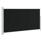 vidaXL Patio Terrace Side Awning 63"x118" Black