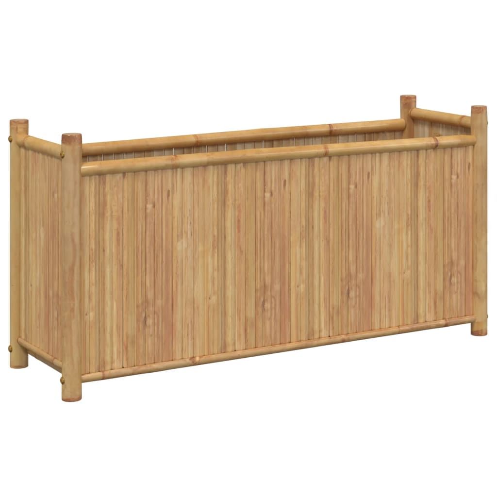 vidaXL Planter 39.4"x11.8"x19.7" Bamboo