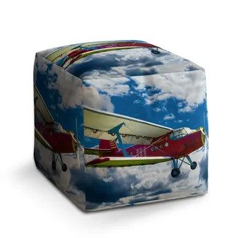Sablio Taburet Cube Letoun - 60x60x60 cm