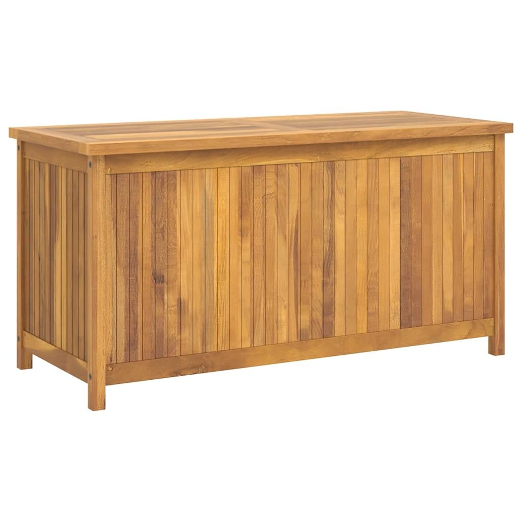 vidaXL Patio Box 44.9"x19.7"x22.8" Solid Wood Teak