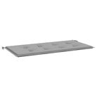 vidaXL Garden Bench Cushion Gray 47.2"x19.7"x1.6" Oxford Fabric