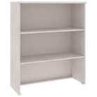 vidaXL Top for Highboard HAMAR White 85x35x100 cm Solid Wood Pine