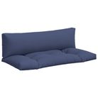 vidaXL Pallet Cushions 2 pcs Navy Blue Oxford Fabric